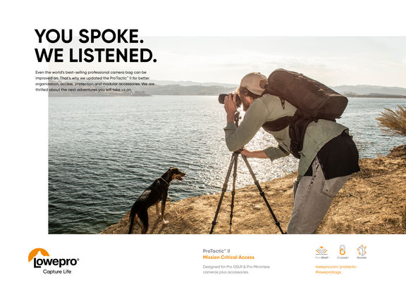 Lowepro you spoke we listened