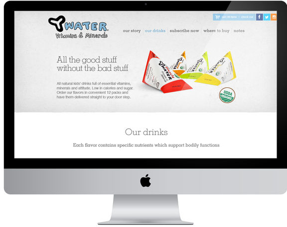 YWater Website 01
