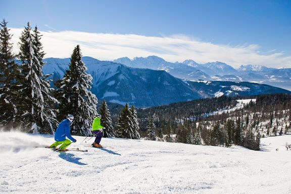 Gaissau Hintersee Skiers 1