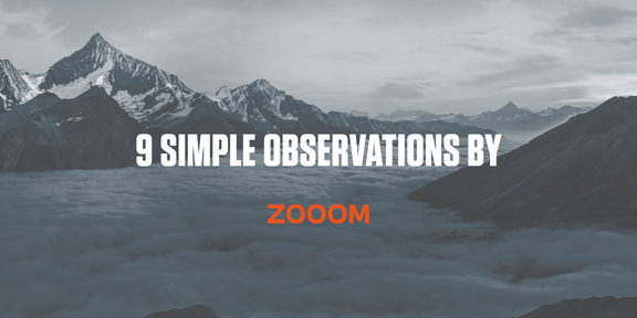 9 simple observations by zooom cover image 1