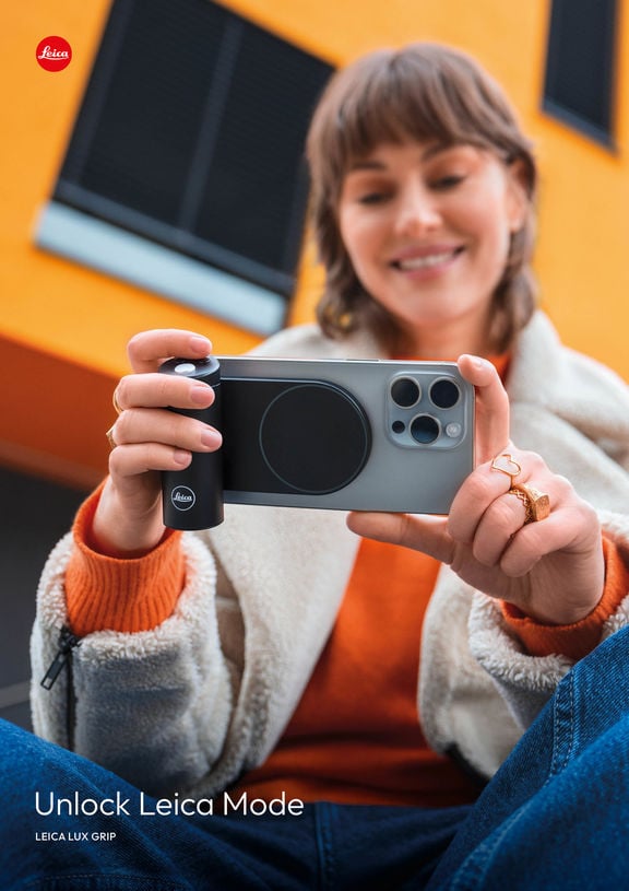 Leica LUX Grip Kampagne zooom