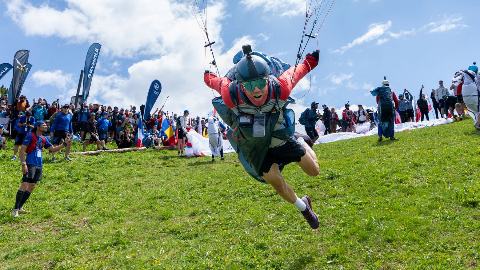 red bull x alps sponsorship page parallax 2